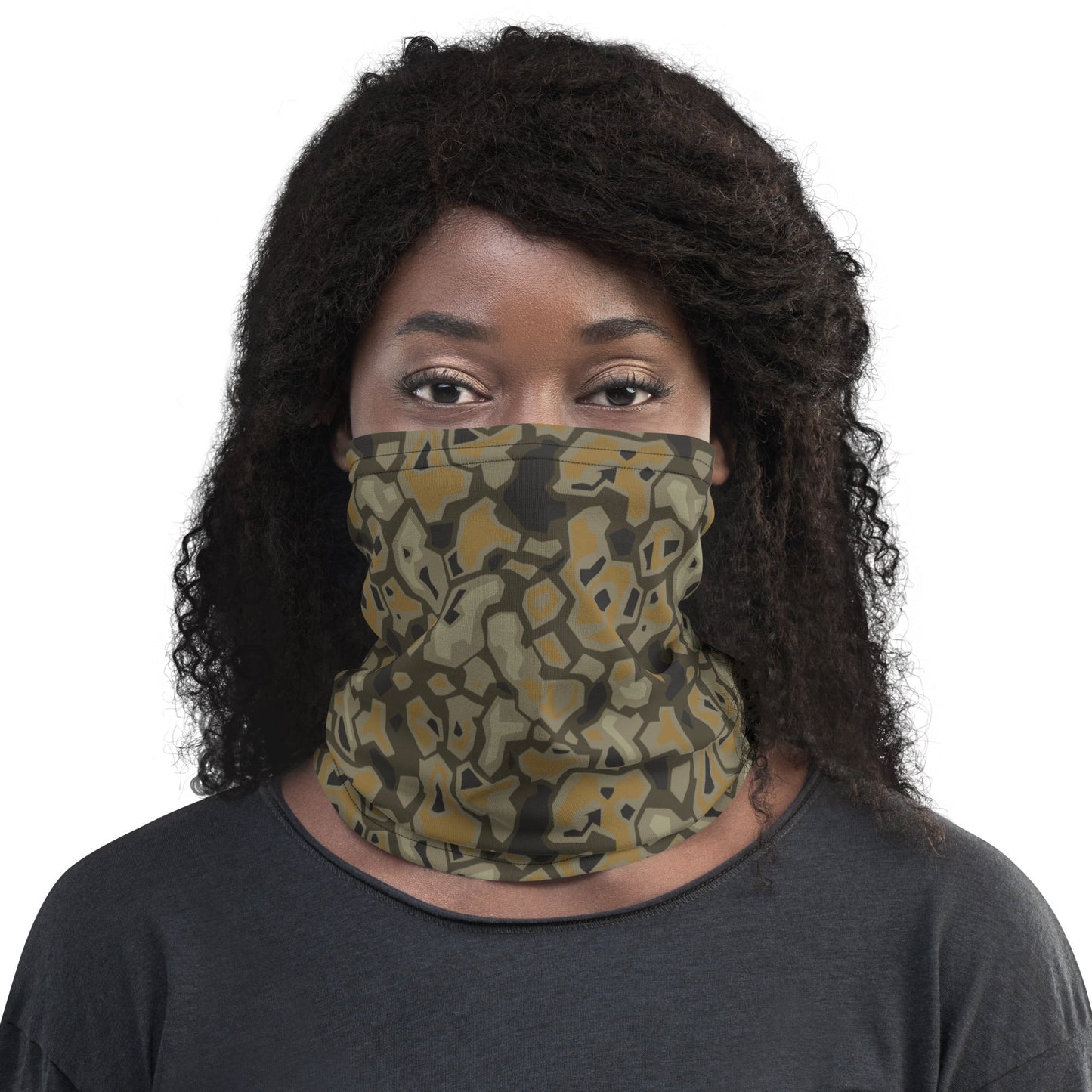 Metal Gear Solid (MGS) Rock CAMO Neck Gaiter - Gaiters