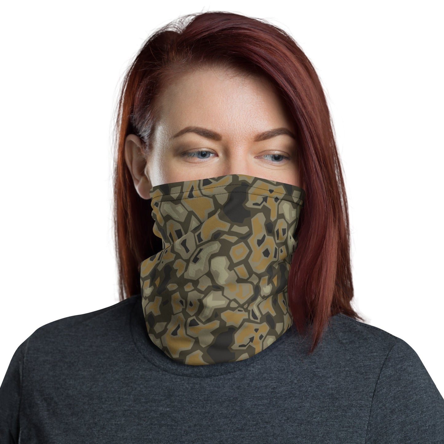 Metal Gear Solid (MGS) Rock CAMO Neck Gaiter - Gaiters