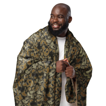 Metal Gear Solid (MGS) Rock CAMO Sherpa Blanket