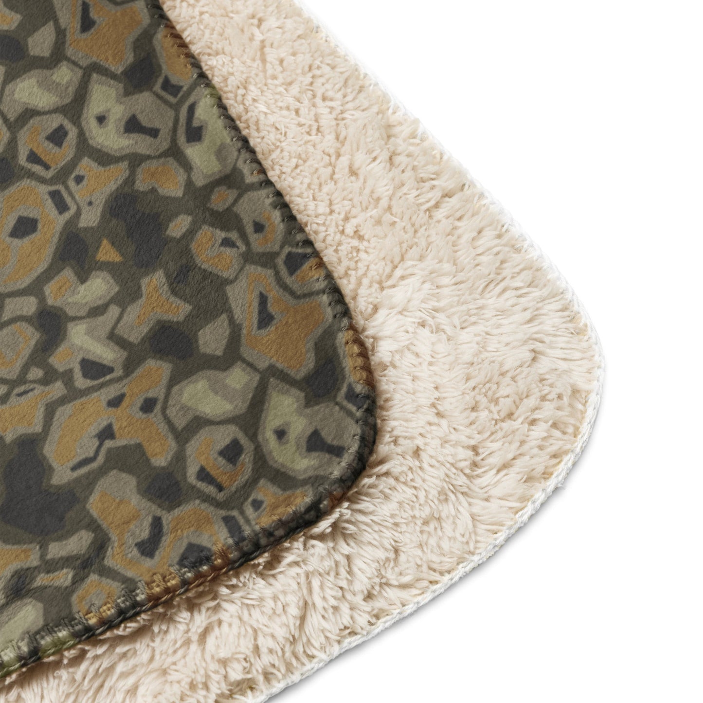 Metal Gear Solid (MGS) Rock CAMO Sherpa Blanket