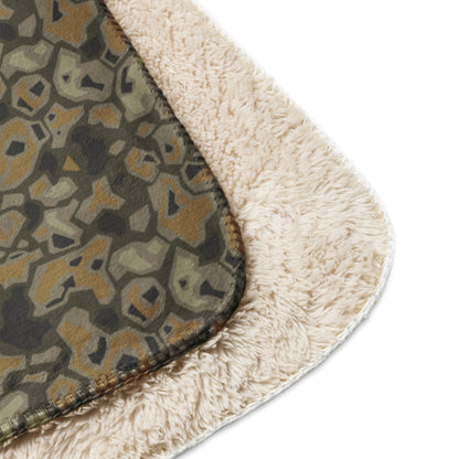 Metal Gear Solid (MGS) Rock CAMO Sherpa Blanket