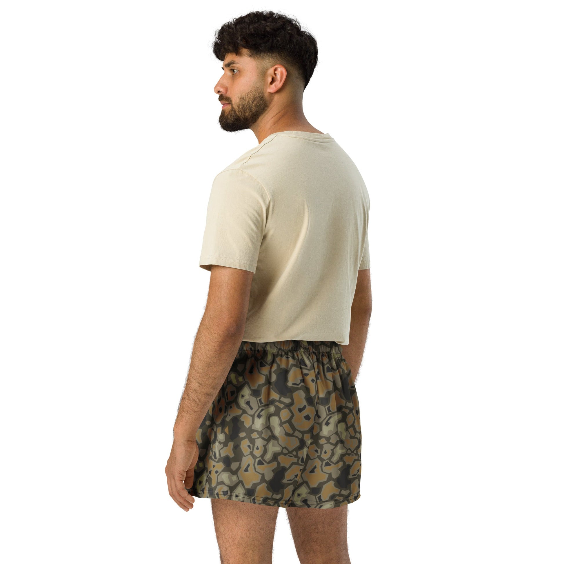 Metal Gear Solid (MGS) Rock CAMO Unisex Athletic Shorts