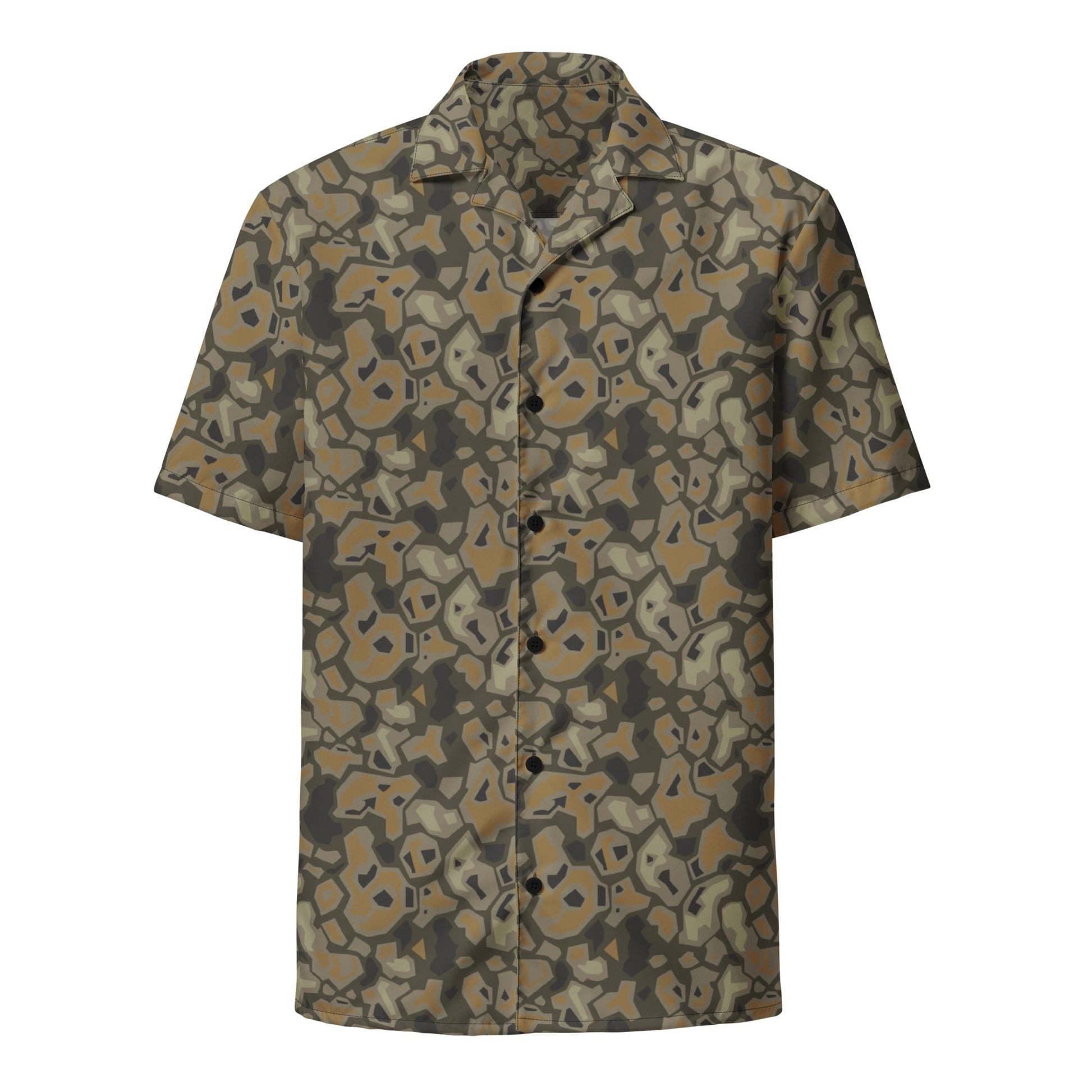 Metal Gear Solid (MGS) Rock CAMO Unisex button shirt - Button Shirts