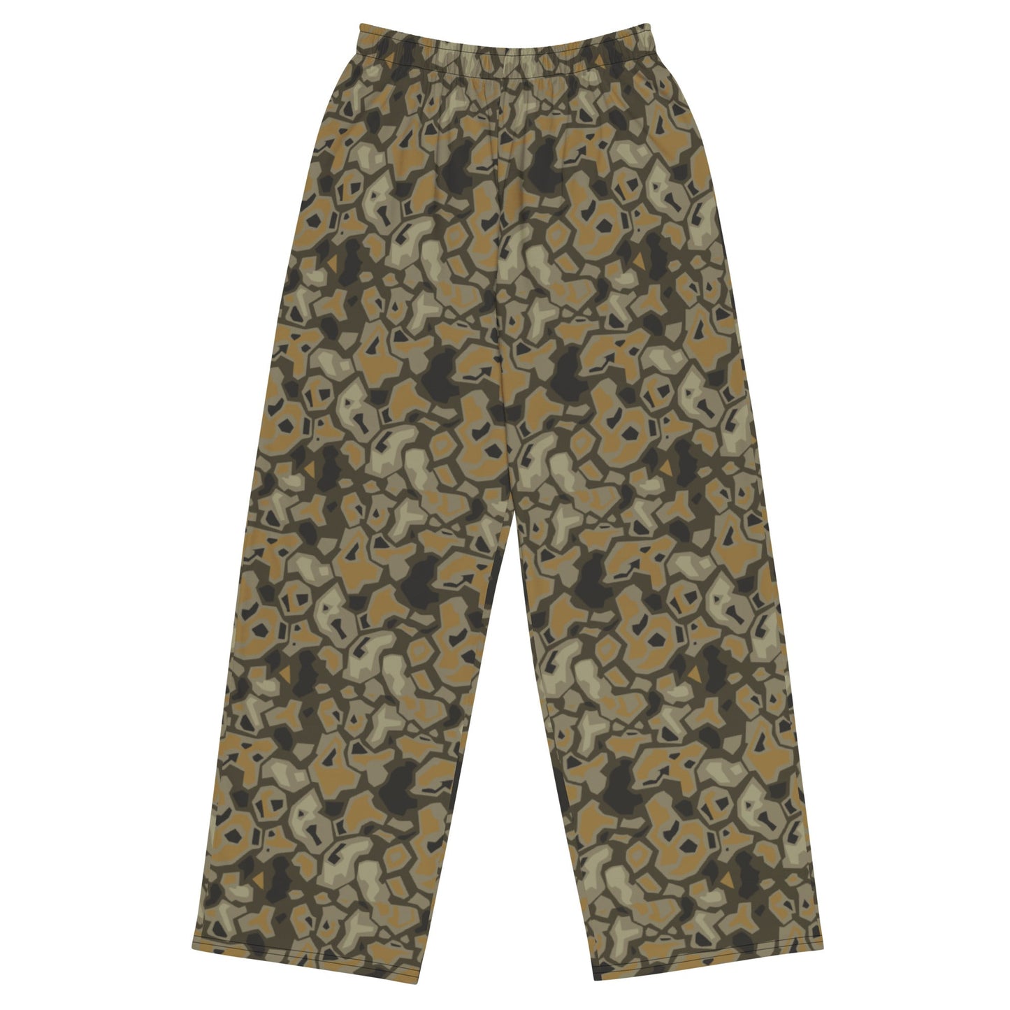 Metal Gear Solid (MGS) Rock CAMO Unisex Wide-Leg Leisure Pants - 2XS