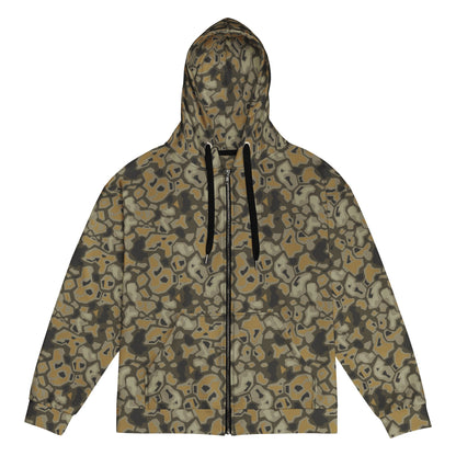 Metal Gear Solid (MGS) Rock CAMO Unisex Zip Hoodie - 2XS