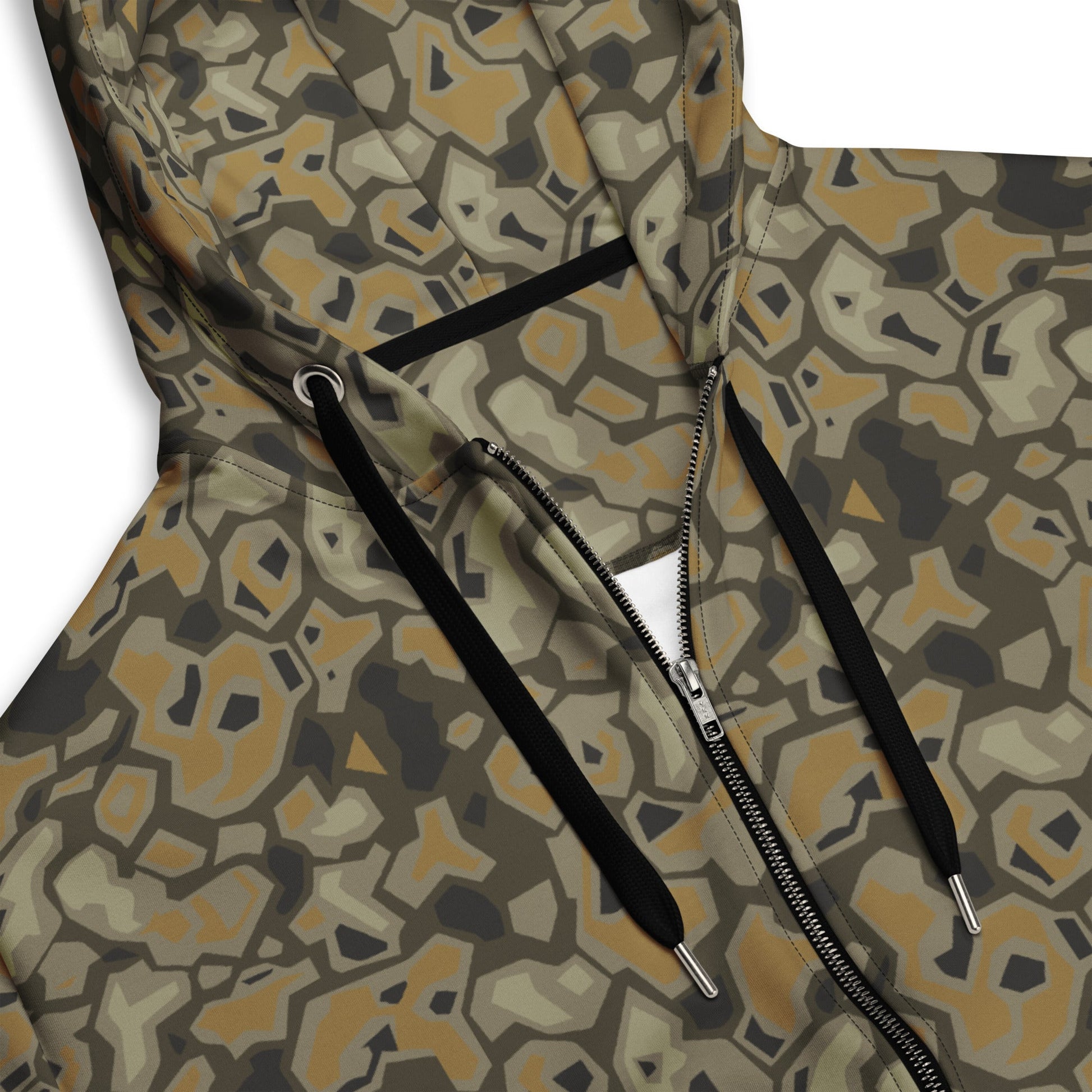 Metal Gear Solid (MGS) Rock CAMO Unisex Zip Hoodie