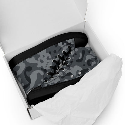 Metal Gear Solid (MGS) Shadow Spirit CAMO Mens High-Top Canvas Shoes