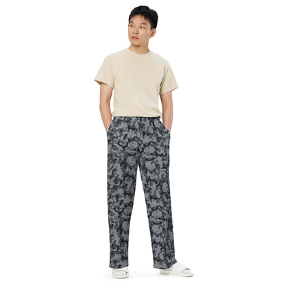 Metal Gear Solid (MGS) Shadow Spirit CAMO unisex wide-leg pants - Wide-leg Pants