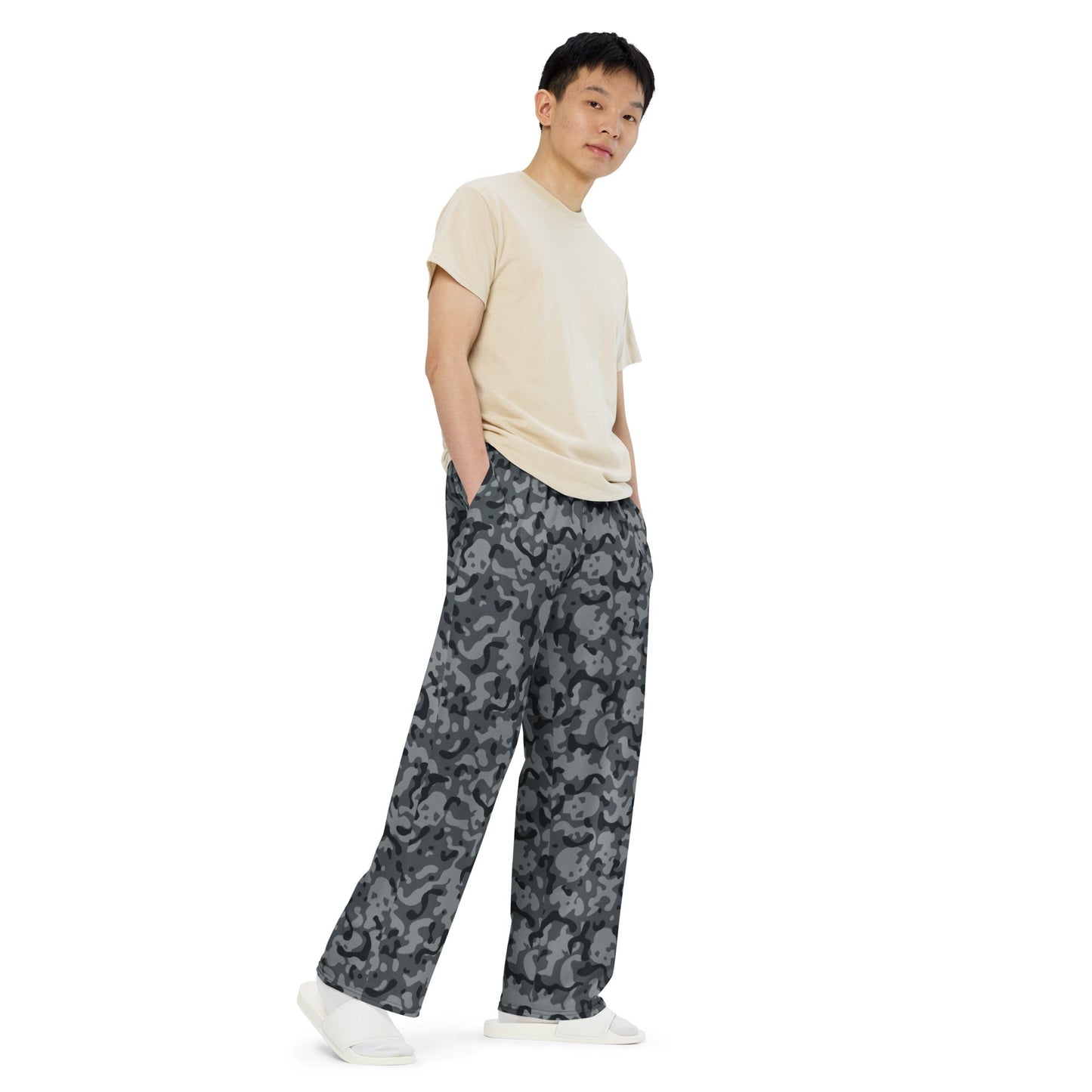 Metal Gear Solid (MGS) Shadow Spirit CAMO unisex wide-leg pants - Wide-leg Pants