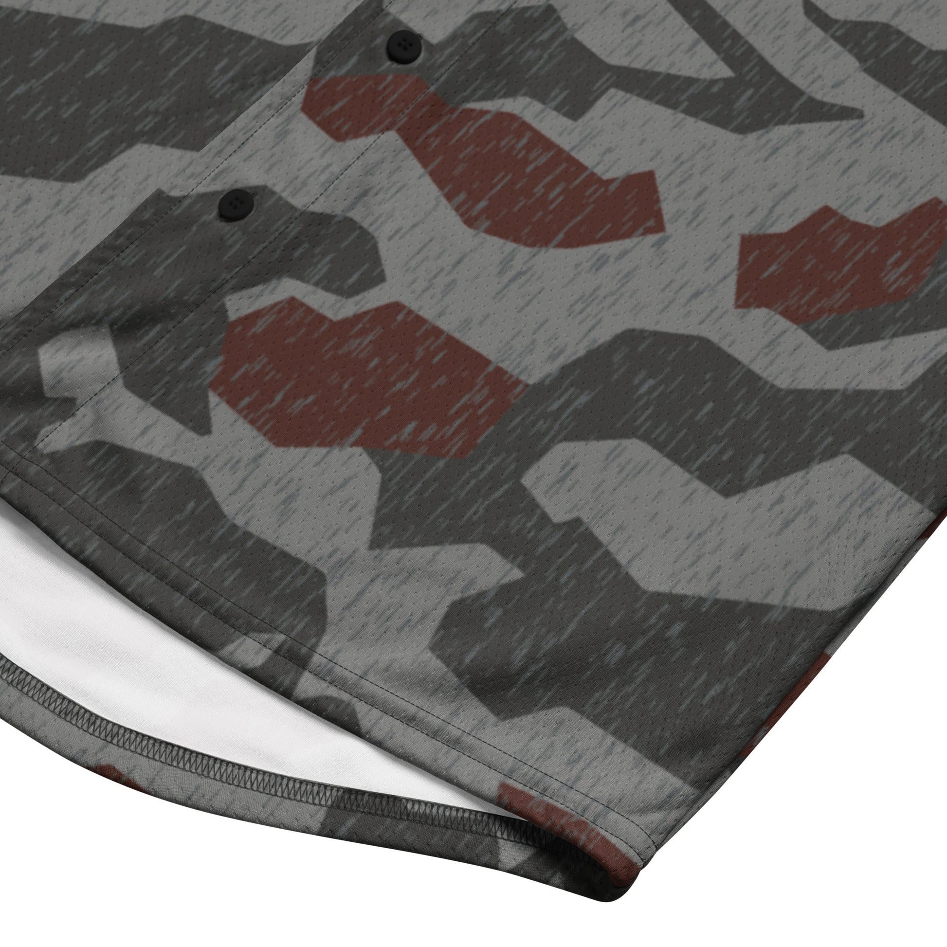 Metal Gear Solid (MGS) Splittermuster Rain Autumn CAMO baseball jersey - Baseball Jerseys