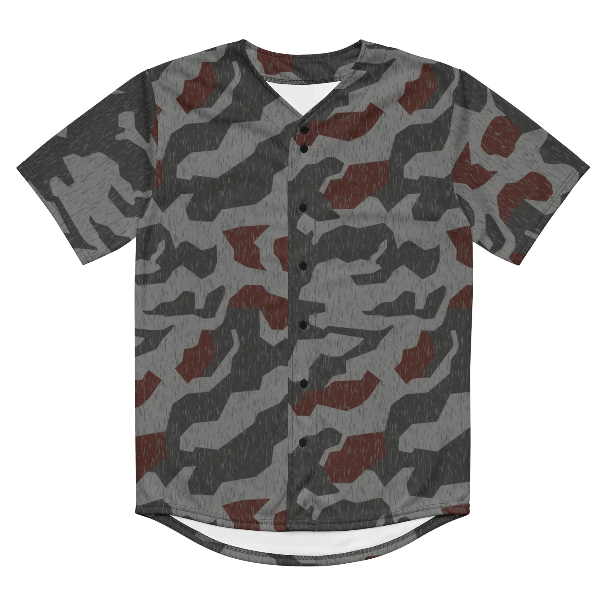 Metal Gear Solid (MGS) Splittermuster Rain Autumn CAMO baseball jersey - Baseball Jerseys