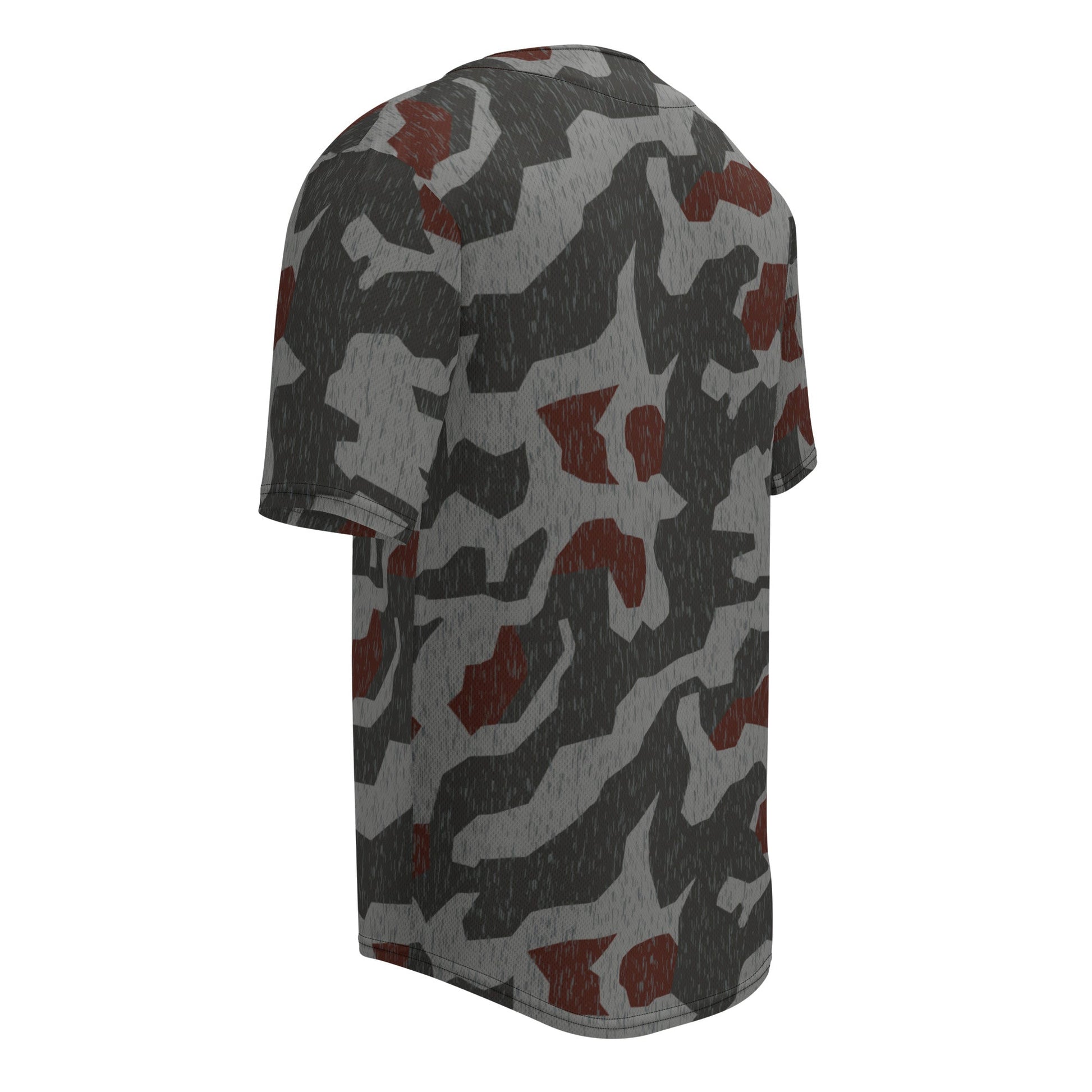 Metal Gear Solid (MGS) Splittermuster Rain Autumn CAMO baseball jersey - Baseball Jerseys