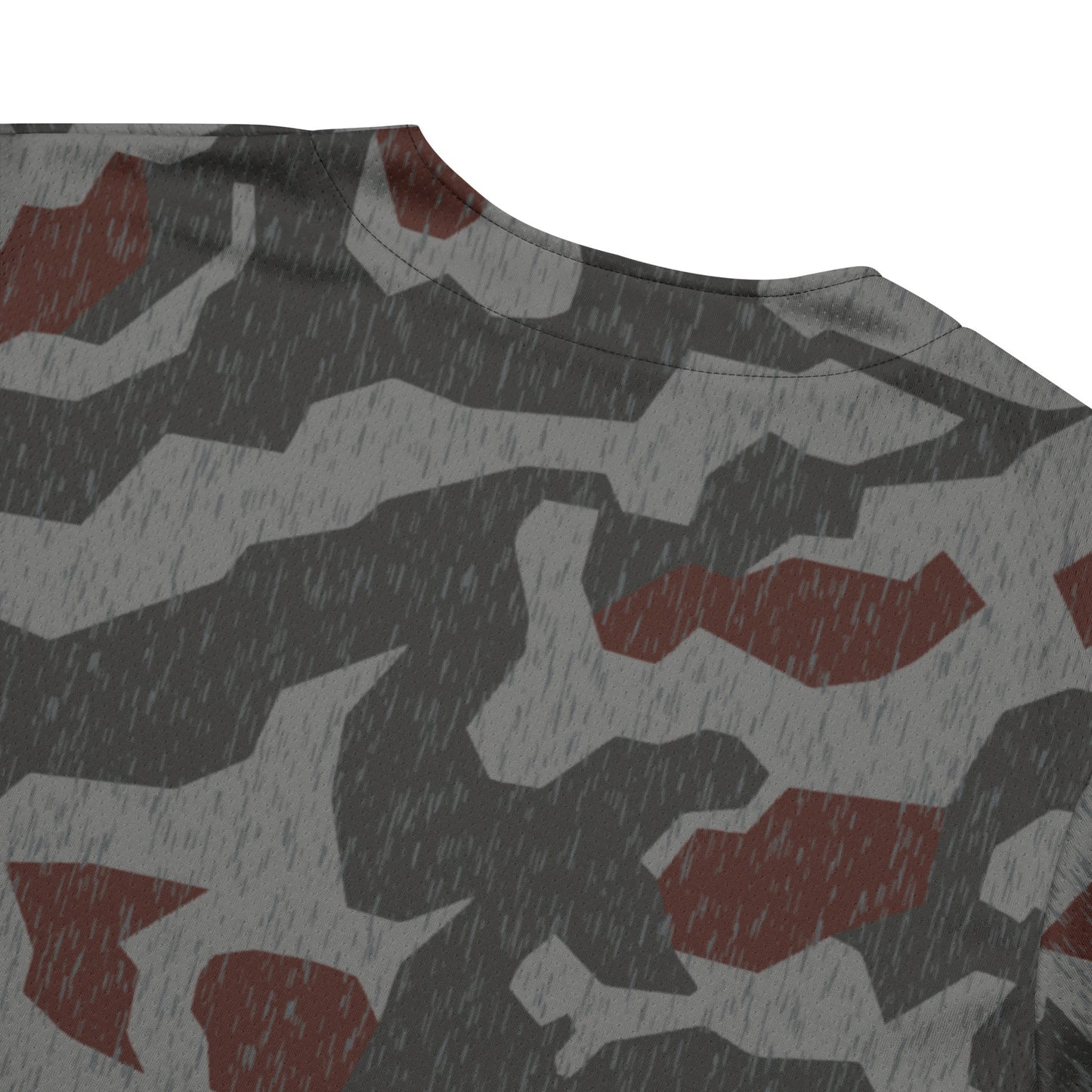 Metal Gear Solid (MGS) Splittermuster Rain Autumn CAMO baseball jersey - Baseball Jerseys