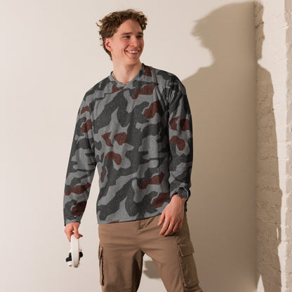 Metal Gear Solid (MGS) Splittermuster Rain Autumn CAMO Unisex Hockey Fan Jersey