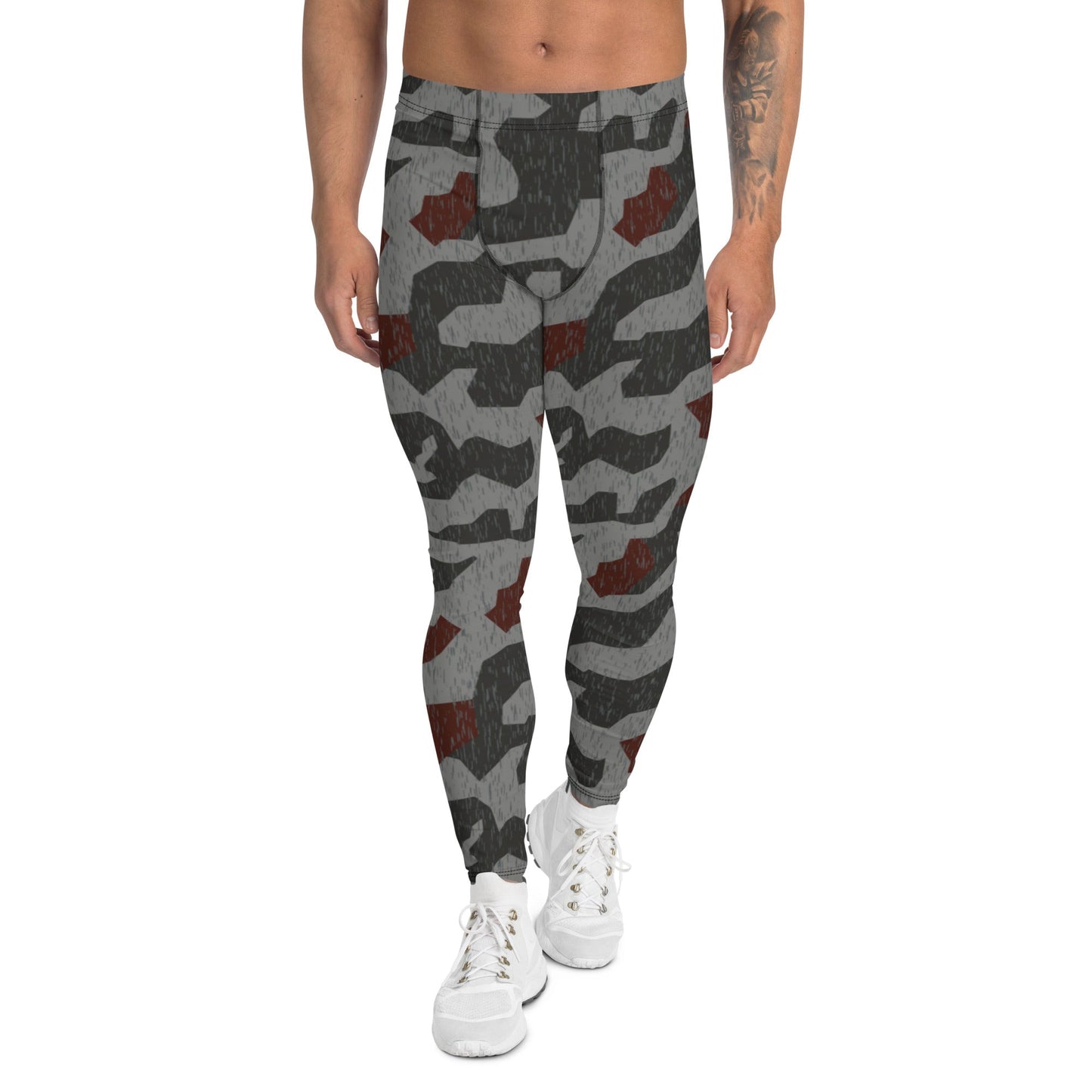 Metal Gear Solid (MGS) Splittermuster Rain Autumn CAMO Mens Leggings - XS