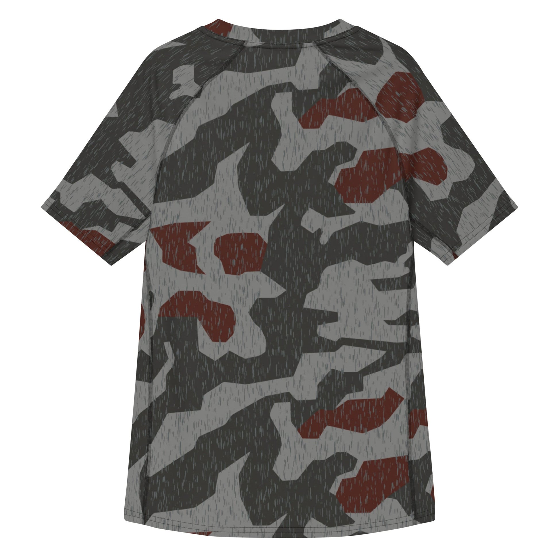 Metal Gear Solid (MGS) Splittermuster Rain Autumn CAMO Mens Short-Sleeve Rash Guard - Short-sleeve Guards