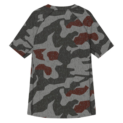 Metal Gear Solid (MGS) Splittermuster Rain Autumn CAMO Mens Short-Sleeve Rash Guard - Short-sleeve Guards