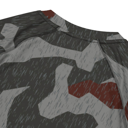 Metal Gear Solid (MGS) Splittermuster Rain Autumn CAMO Mens Short-Sleeve Rash Guard - Short-sleeve Guards