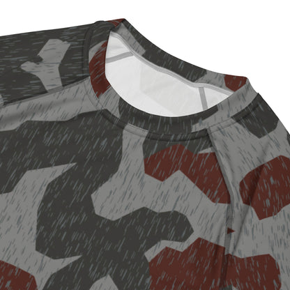 Metal Gear Solid (MGS) Splittermuster Rain Autumn CAMO Mens Short-Sleeve Rash Guard - Short-sleeve Guards