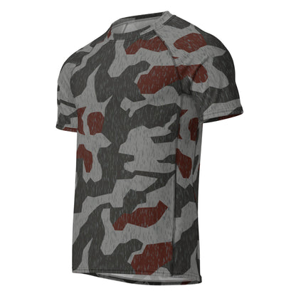 Metal Gear Solid (MGS) Splittermuster Rain Autumn CAMO Mens Short-Sleeve Rash Guard - Short-sleeve Guards