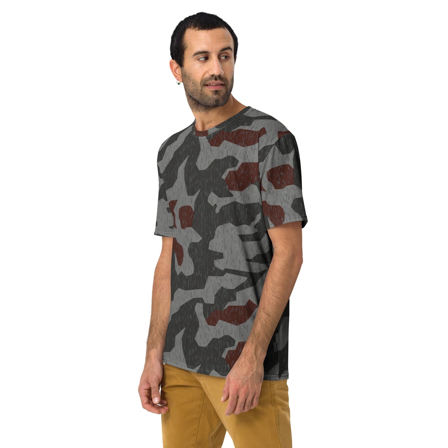 Metal Gear Solid (MGS) Splittermuster Rain Autumn CAMO Mens T-Shirt