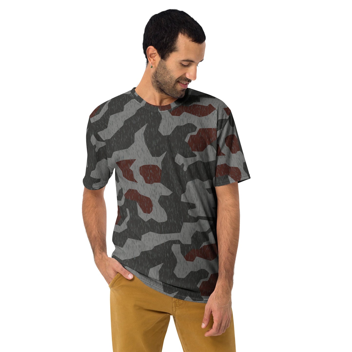 Metal Gear Solid (MGS) Splittermuster Rain Autumn CAMO Mens T-Shirt