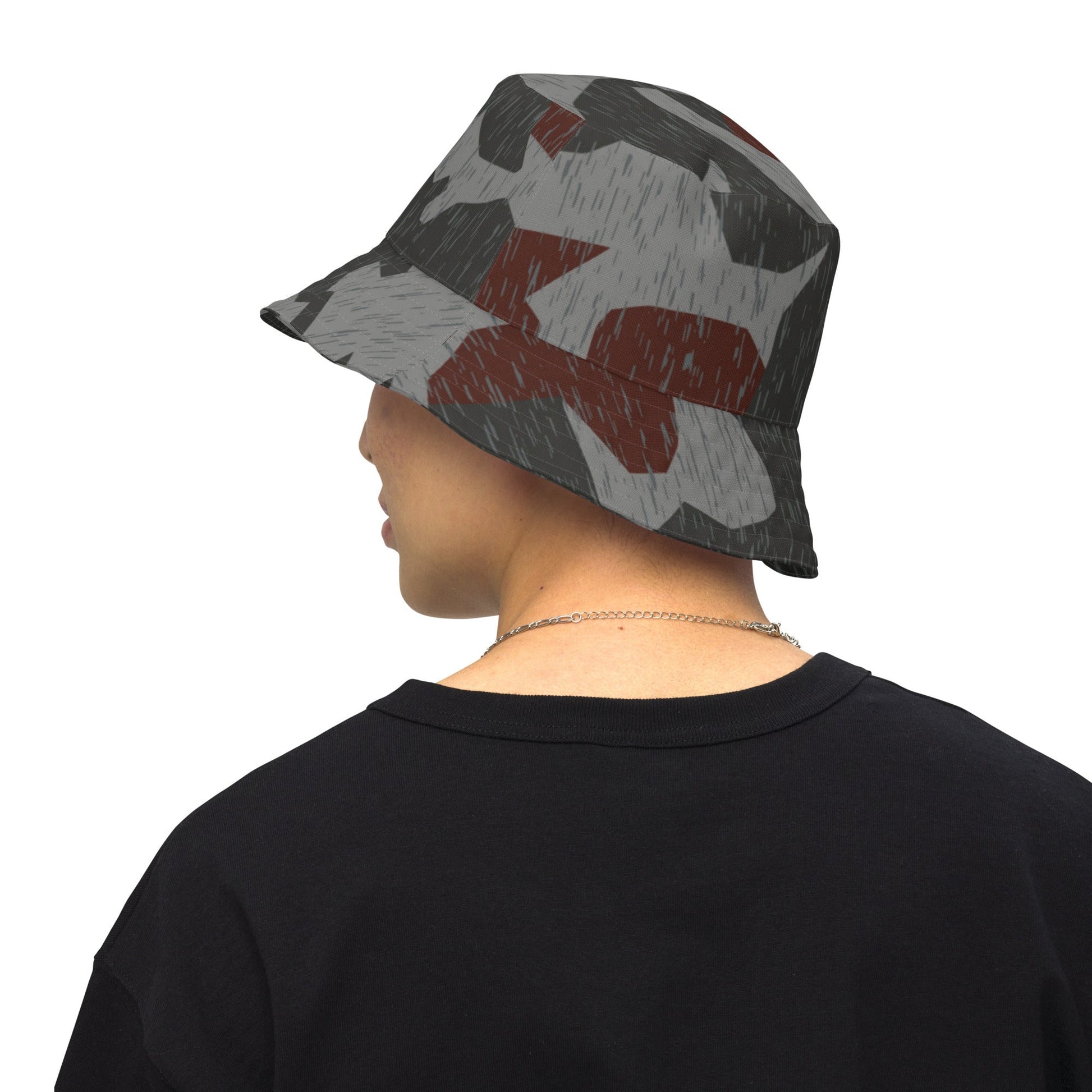 Metal Gear Solid (MGS) Splittermuster Rain Autumn CAMO Reversible bucket hat - Bucket Hats