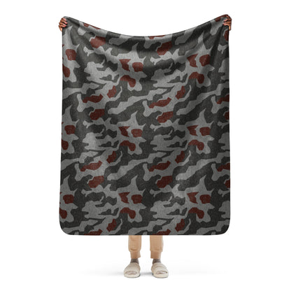 Metal Gear Solid (MGS) Splittermuster Rain Autumn CAMO Sherpa blanket - 50″×60″ - Blanket