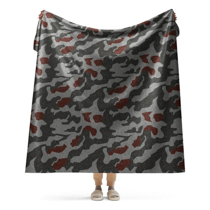 Metal Gear Solid (MGS) Splittermuster Rain Autumn CAMO Sherpa blanket - 60″×80″ - Blanket