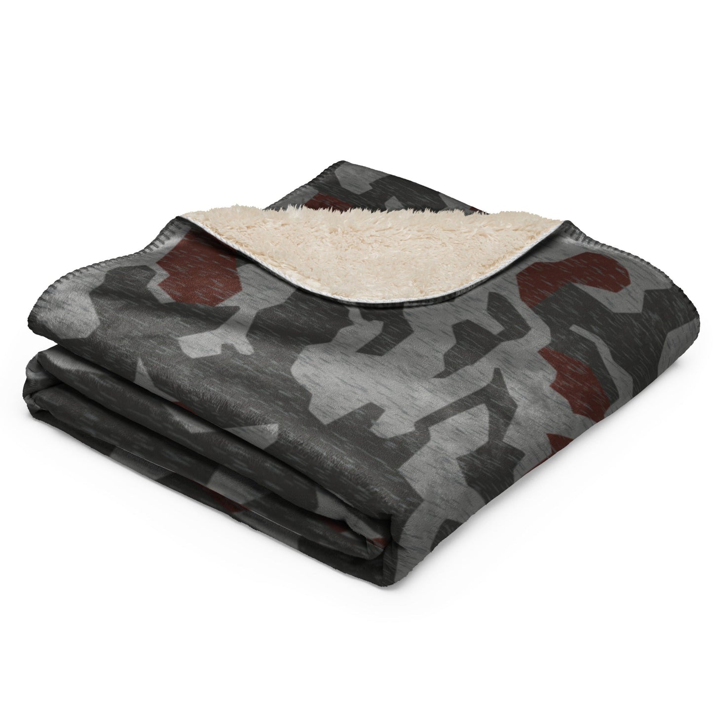 Metal Gear Solid (MGS) Splittermuster Rain Autumn CAMO Sherpa blanket - Blanket