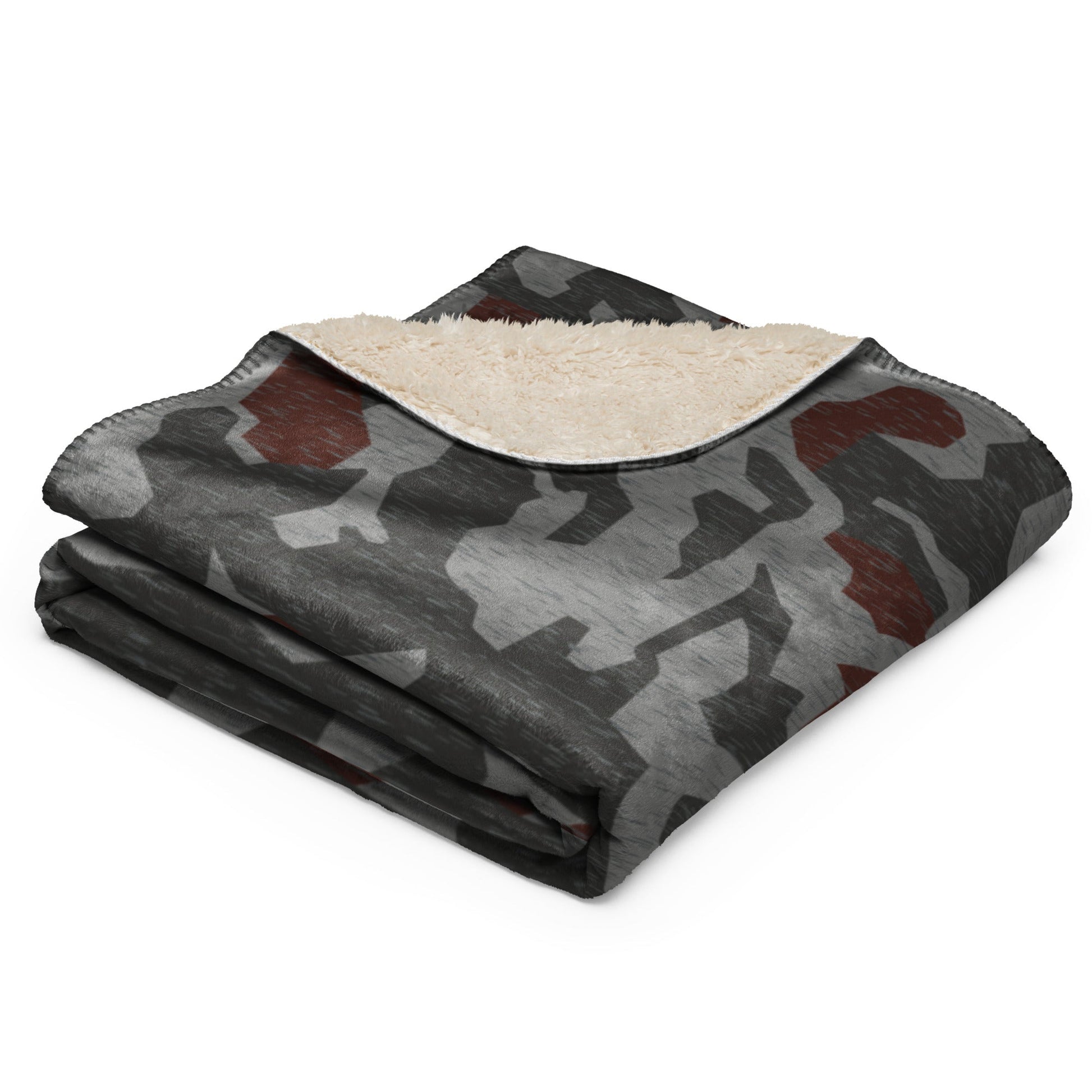 Metal Gear Solid (MGS) Splittermuster Rain Autumn CAMO Sherpa blanket - Blanket