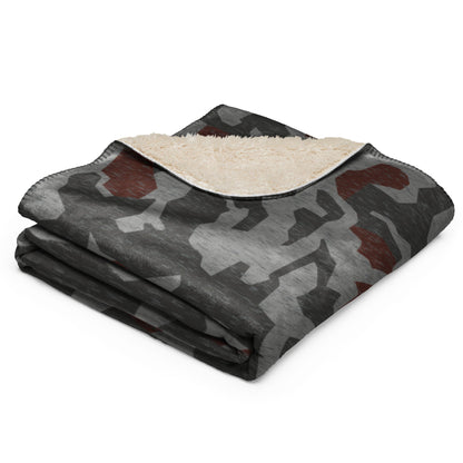 Metal Gear Solid (MGS) Splittermuster Rain Autumn CAMO Sherpa blanket - Blanket