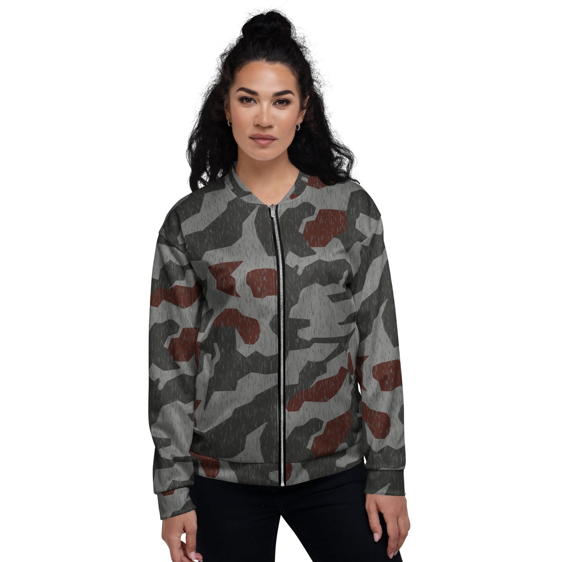 Metal Gear Solid (MGS) Splittermuster Rain Autumn CAMO Unisex Bomber Jacket