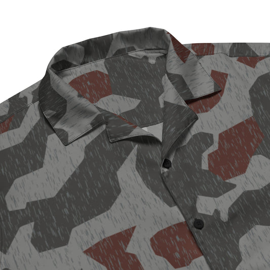Metal Gear Solid (MGS) Splittermuster Rain Autumn CAMO Unisex button shirt - Button Shirts