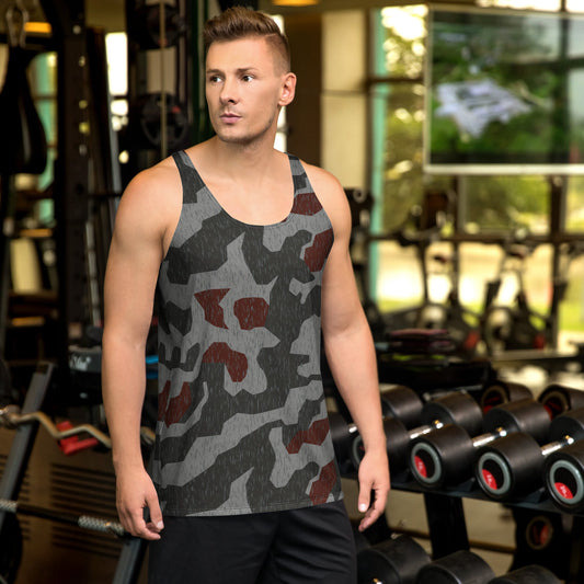 Metal Gear Solid (MGS) Splittermuster Rain Autumn CAMO Unisex Tank Top - XS - Tops