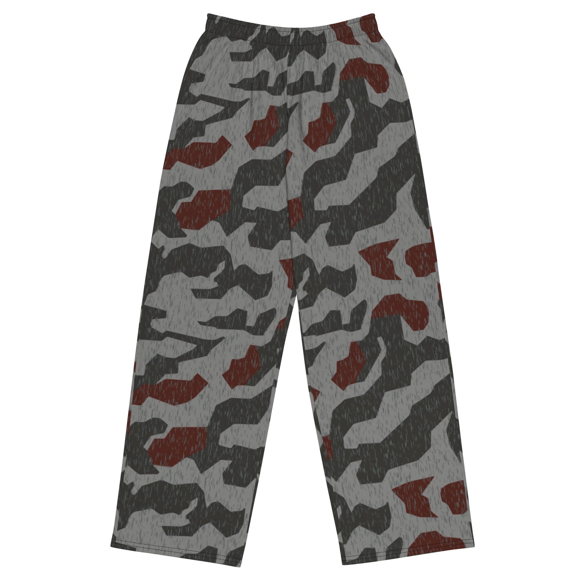 Metal Gear Solid (MGS) Splittermuster Rain Autumn CAMO Unisex Wide-Leg Leisure Pants - 2XS