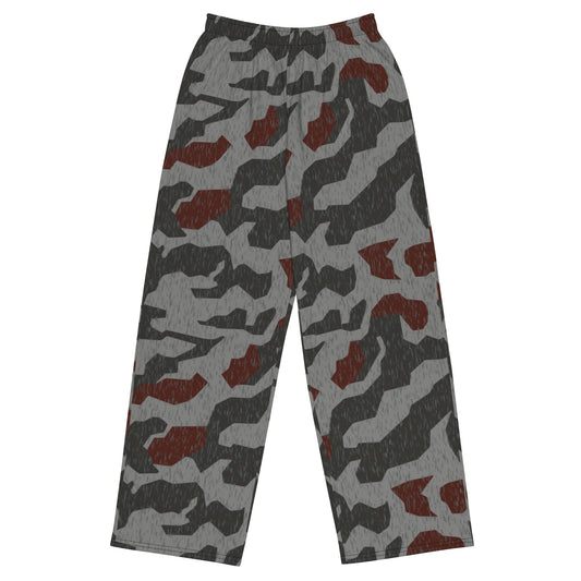 Metal Gear Solid (MGS) Splittermuster Rain Autumn CAMO unisex wide-leg pants - 2XS - Wide-leg Pants