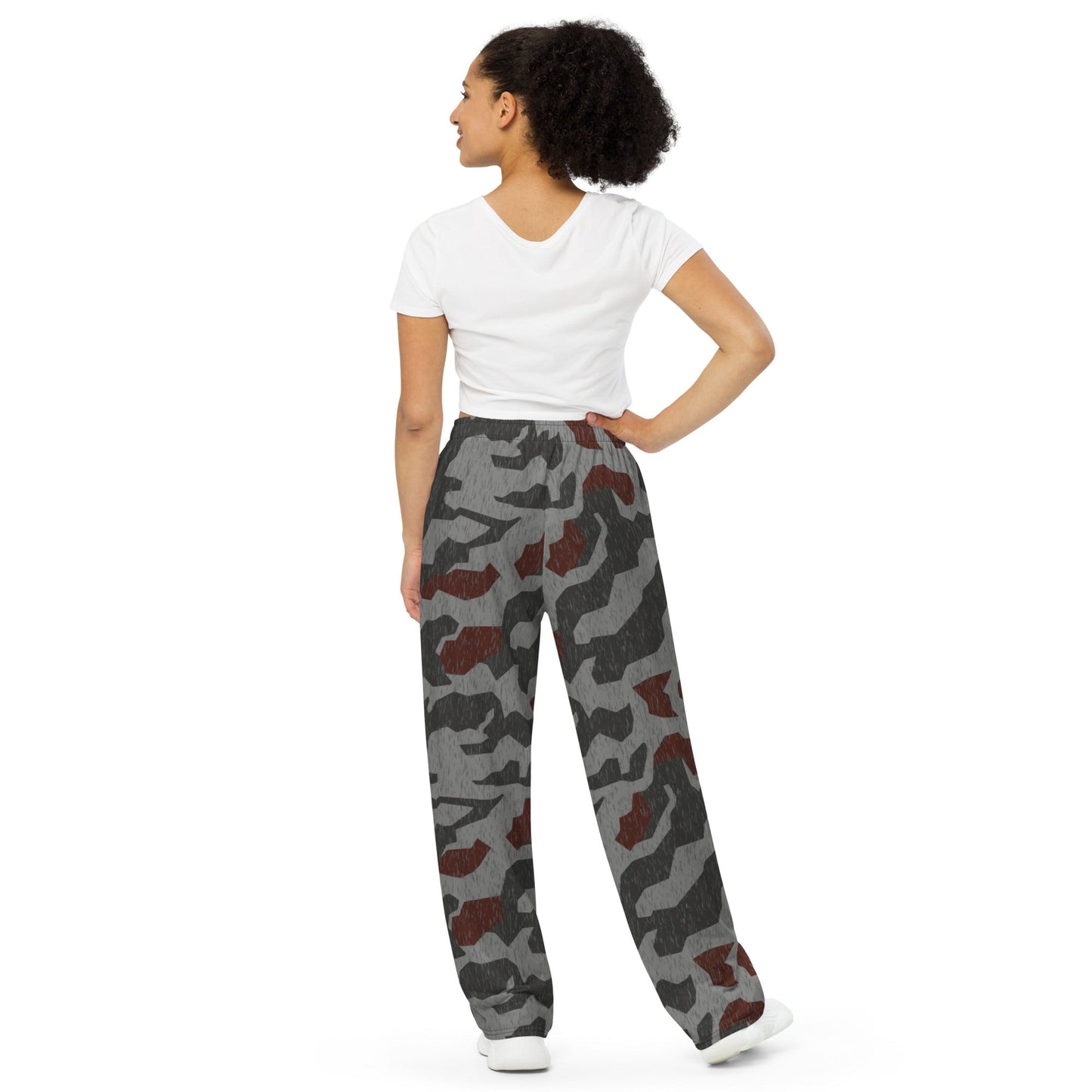 Metal Gear Solid (MGS) Splittermuster Rain Autumn CAMO Unisex Wide-Leg Leisure Pants