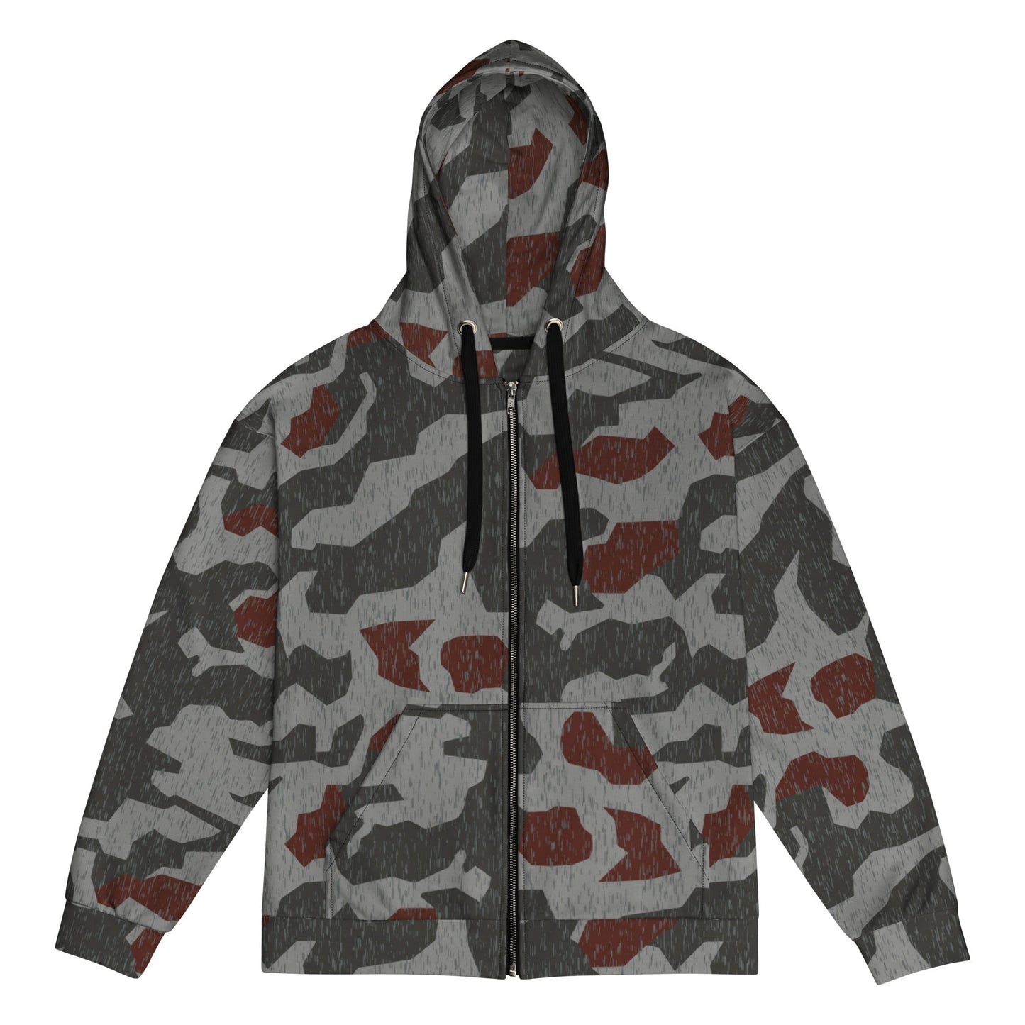 Metal Gear Solid (MGS) Splittermuster Rain Autumn CAMO Unisex zip hoodie - 2XS - Zip Hoodies