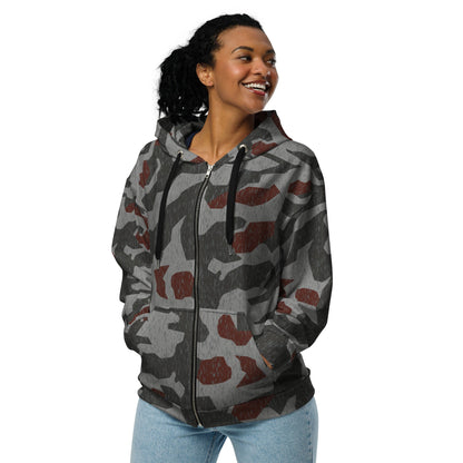 Metal Gear Solid (MGS) Splittermuster Rain Autumn CAMO Unisex zip hoodie - Zip Hoodies