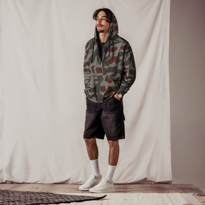 Metal Gear Solid (MGS) Splittermuster Rain Autumn CAMO Unisex zip hoodie - Zip Hoodies