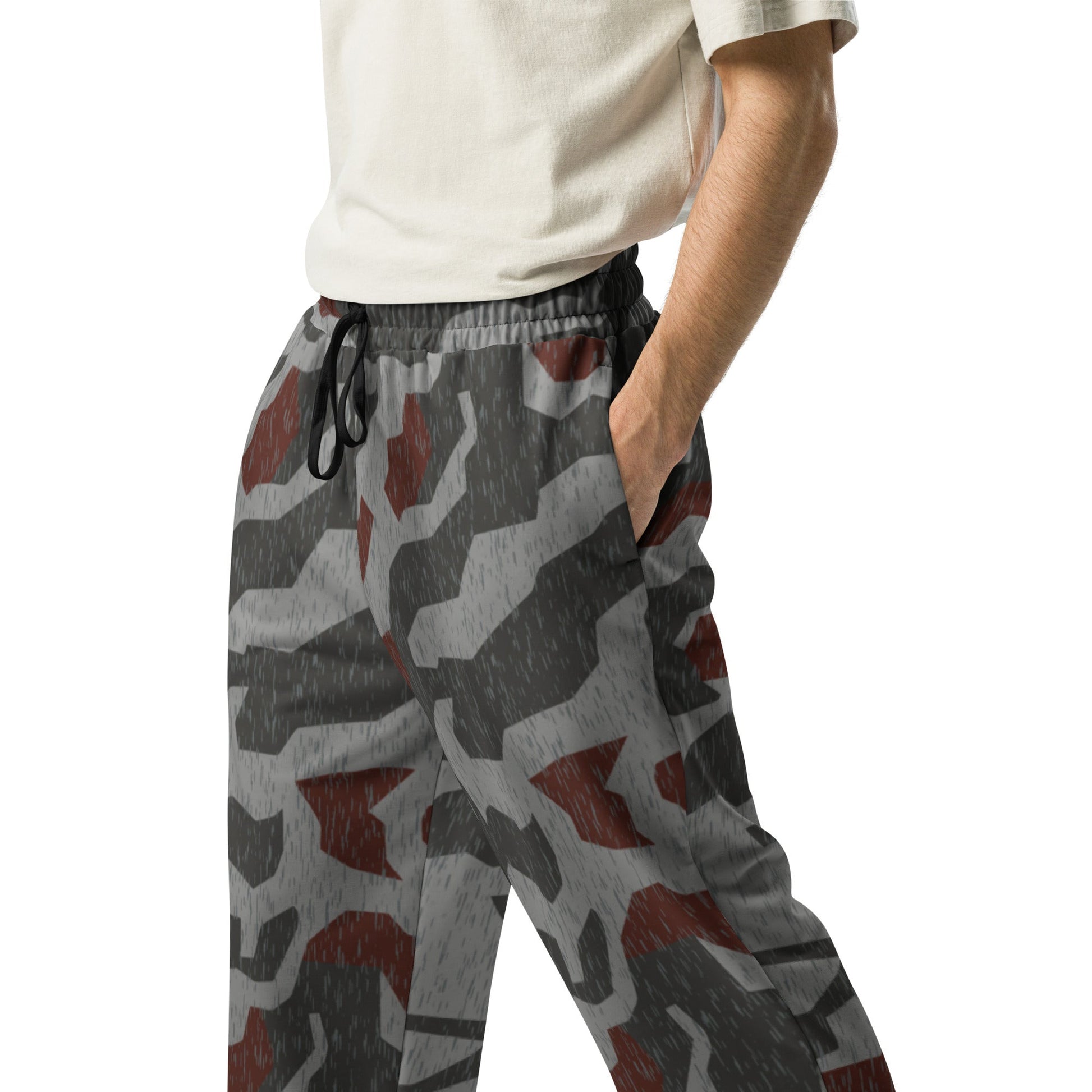 Metal Gear Solid (MGS) Splittermuster Rain Autumn CAMO Wide-leg joggers - Joggers