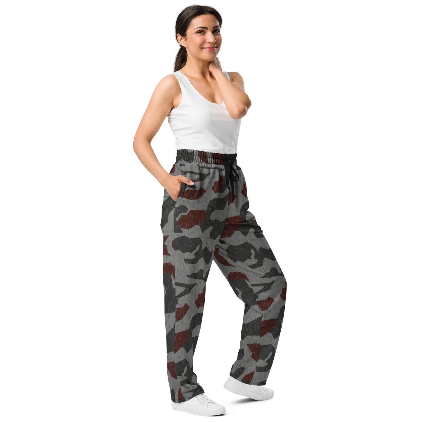 Metal Gear Solid (MGS) Splittermuster Rain Autumn CAMO Wide-leg joggers - Joggers