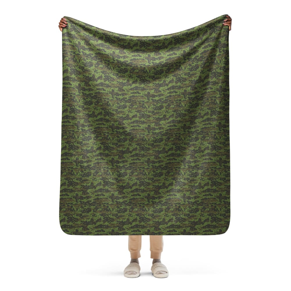 Mexican Army Digital CAMO Sherpa blanket - 50″×60″