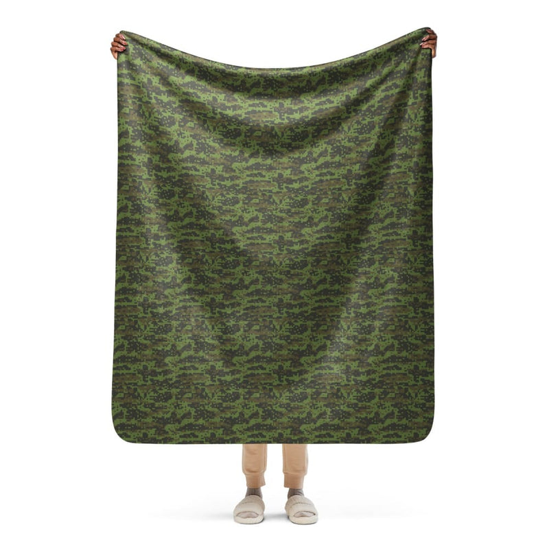 Mexican Army Digital CAMO Sherpa blanket - 50″×60″