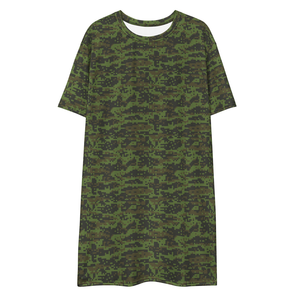 Mexican Army Digital CAMO T-shirt dress - Womens T-Shirt Dress