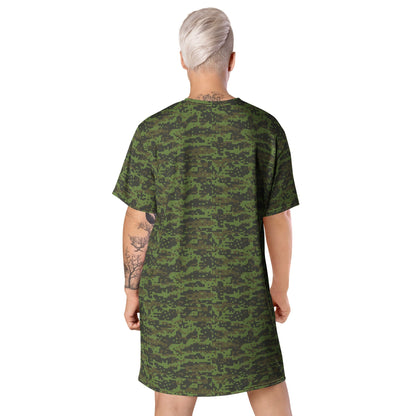 Mexican Army Digital CAMO T-shirt dress - Womens T-Shirt Dress