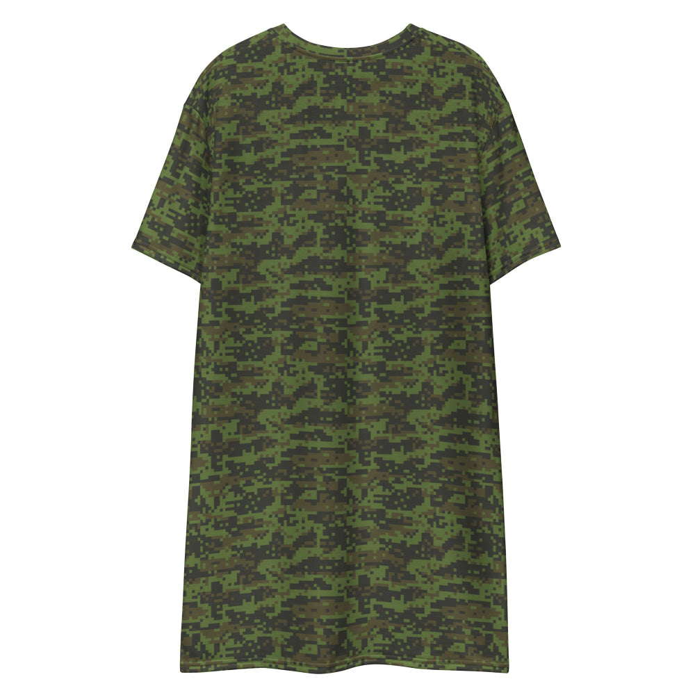 Mexican Army Digital CAMO T-shirt dress - Womens T-Shirt Dress