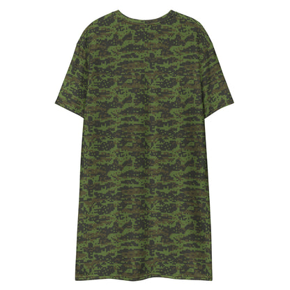 Mexican Army Digital CAMO T-shirt dress - Womens T-Shirt Dress