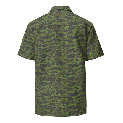 Mexican Army Digital CAMO Unisex button shirt - Button Shirt